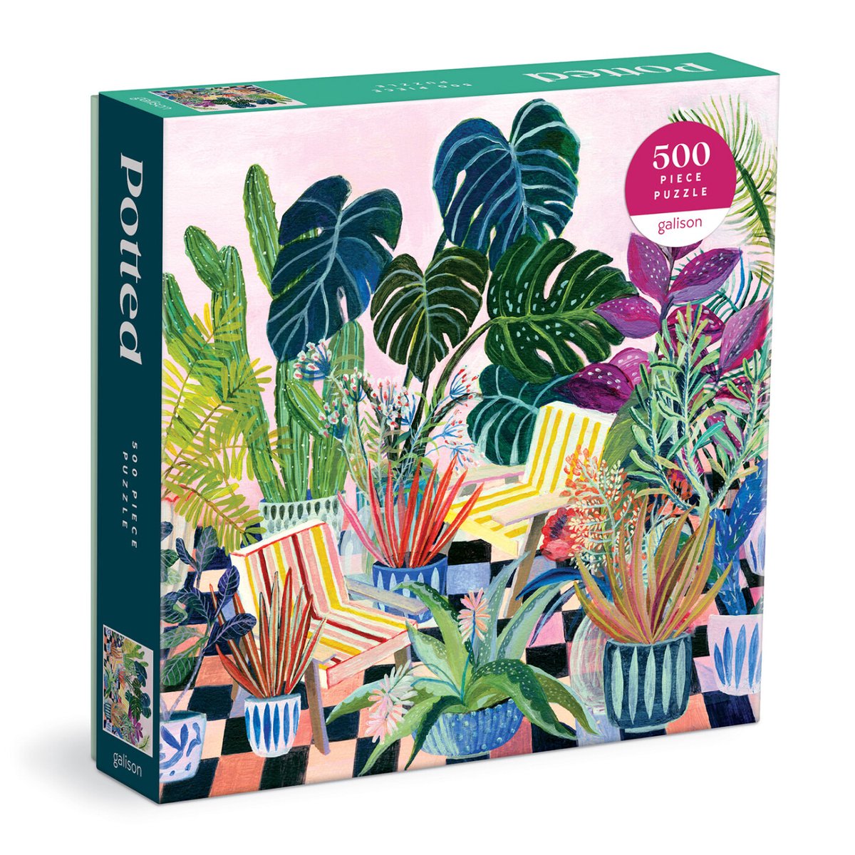 Puzzle en pot de 500 pièces