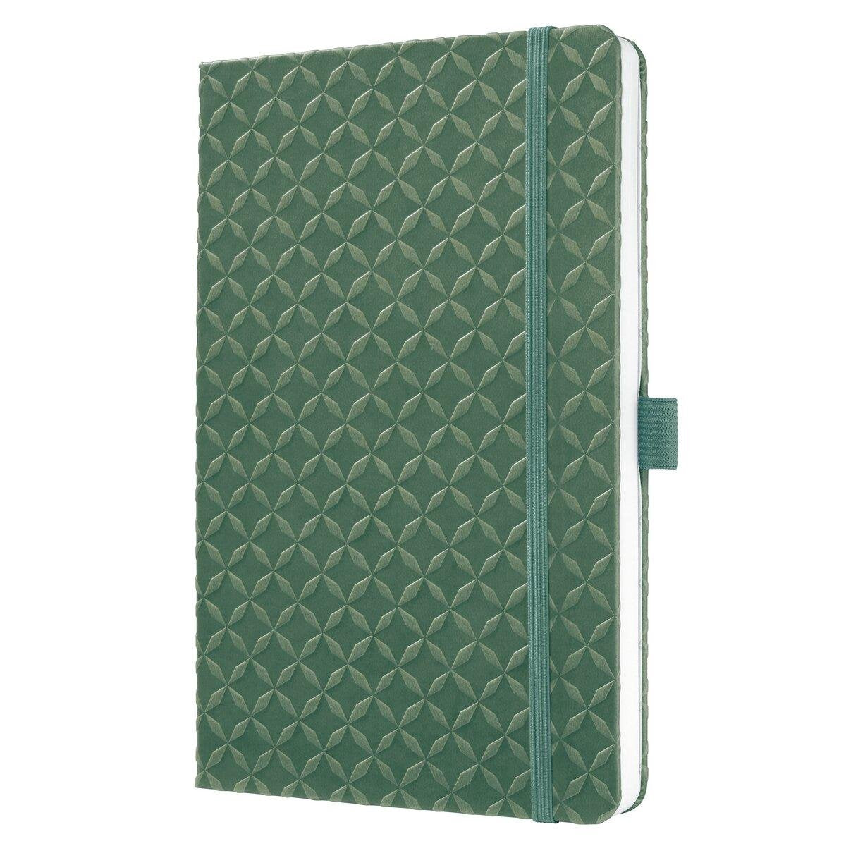 Sigel jolie carnet flair - format a5 - vert naturel - avec trait - si-jn141