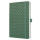 Sigel jolie carnet flair - format a5 - vert naturel - avec trait - si-jn141