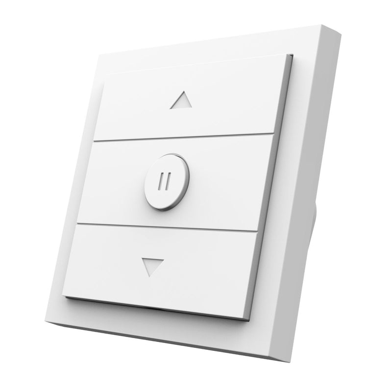 Cliquez sur l'interrupteur de stores pare-soleil masun-w1000 - interrupteur intelligent pour volets roulants stores - interrupteur intelligent pour volets roulants - fonctionne avec la matière - blanc