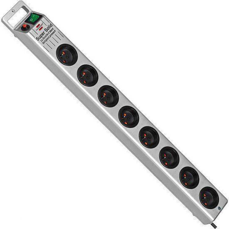 Brennerstuhl prise de ligne super solide 8 prises argent 2,5m h05vv-f 3g1.5 *fr*
