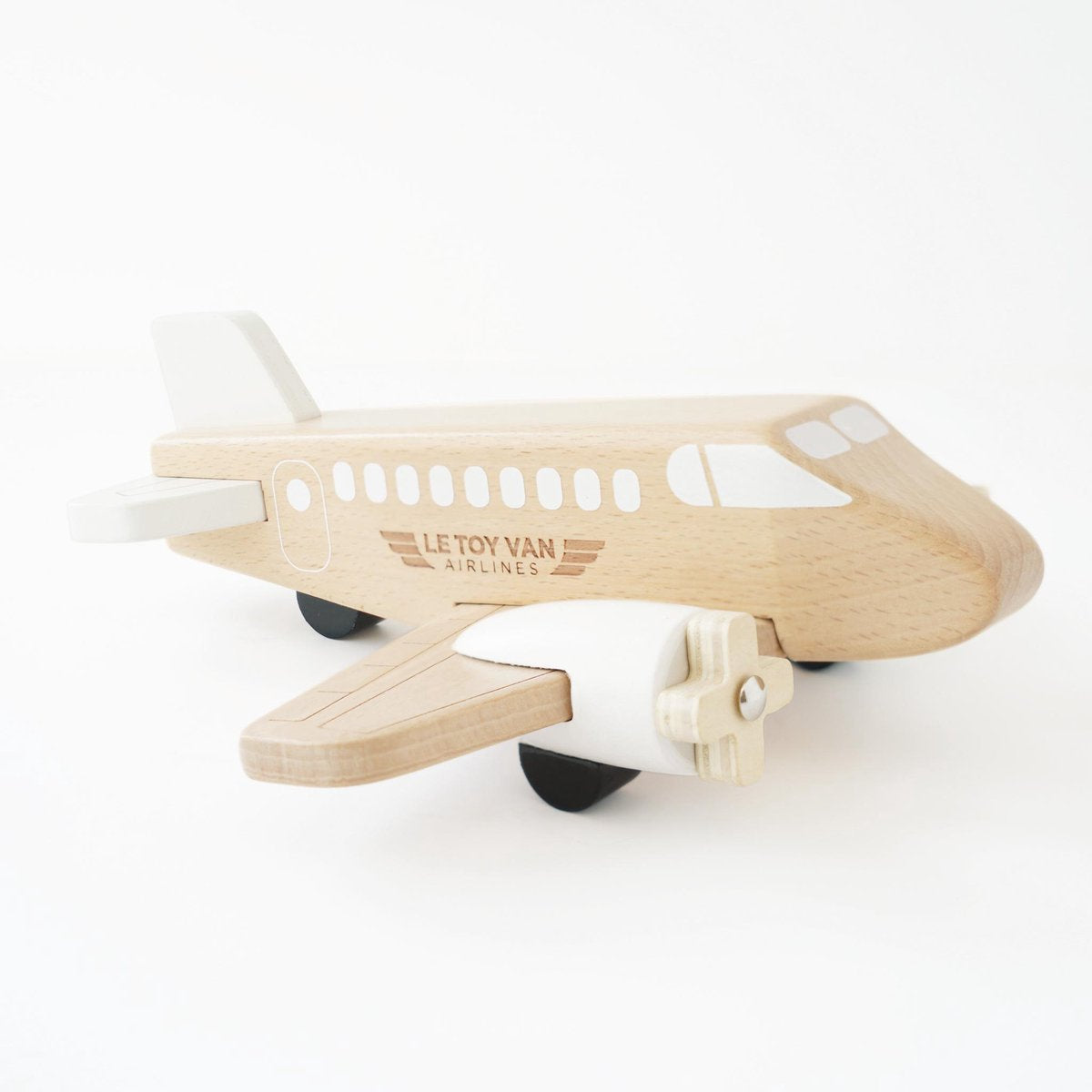 Le jouet de LTV, avion en bois, fsc 100%