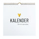 Calendrier d'anniversaire Lifestyle2love - - design moderne et élégant - sans année