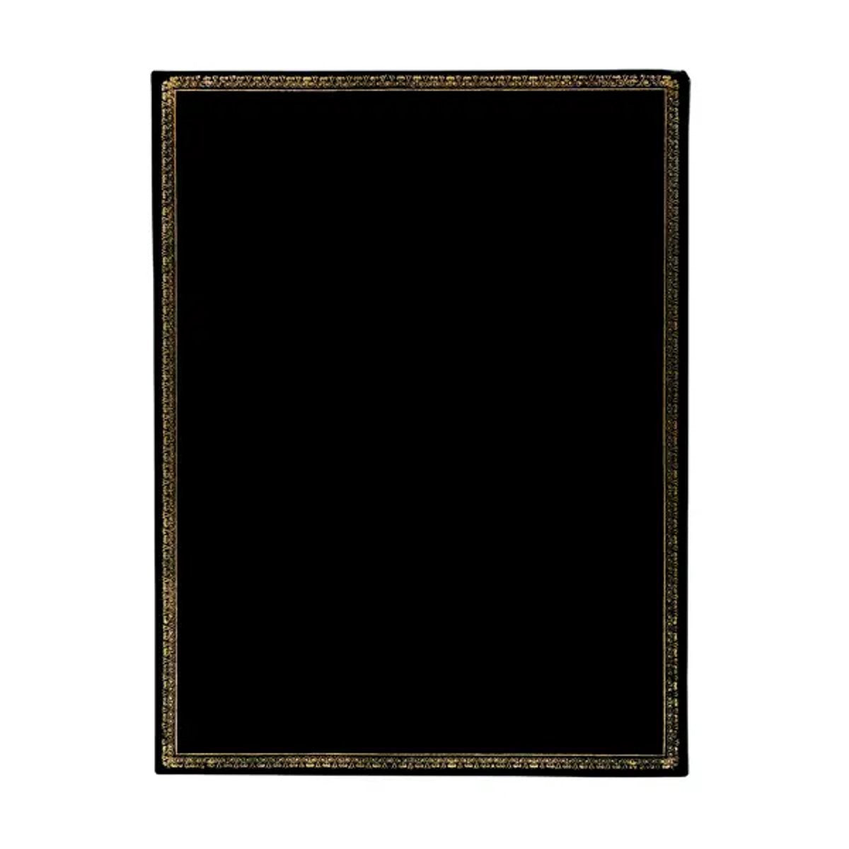 Paperblanks édition noire journaux à couverture rigide édition noire bande élastique ultra doublée 144 pages 120 g/m²