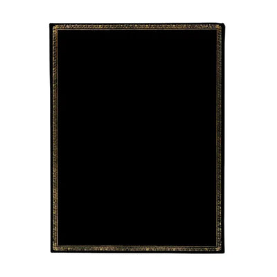 Paperblanks édition noire journaux à couverture rigide édition noire bande élastique ultra doublée 144 pages 120 g/m²