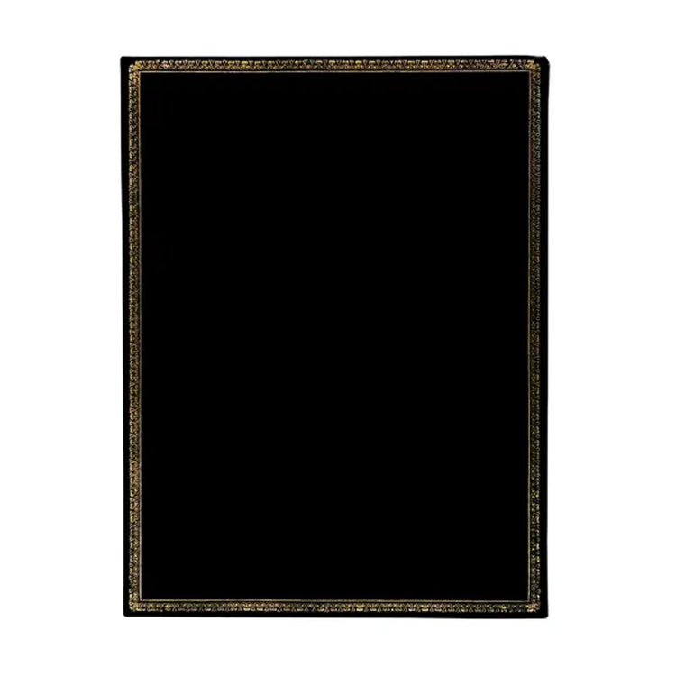 Paperblanks édition noire journaux à couverture rigide édition noire bande élastique ultra doublée 144 pages 120 g/m²