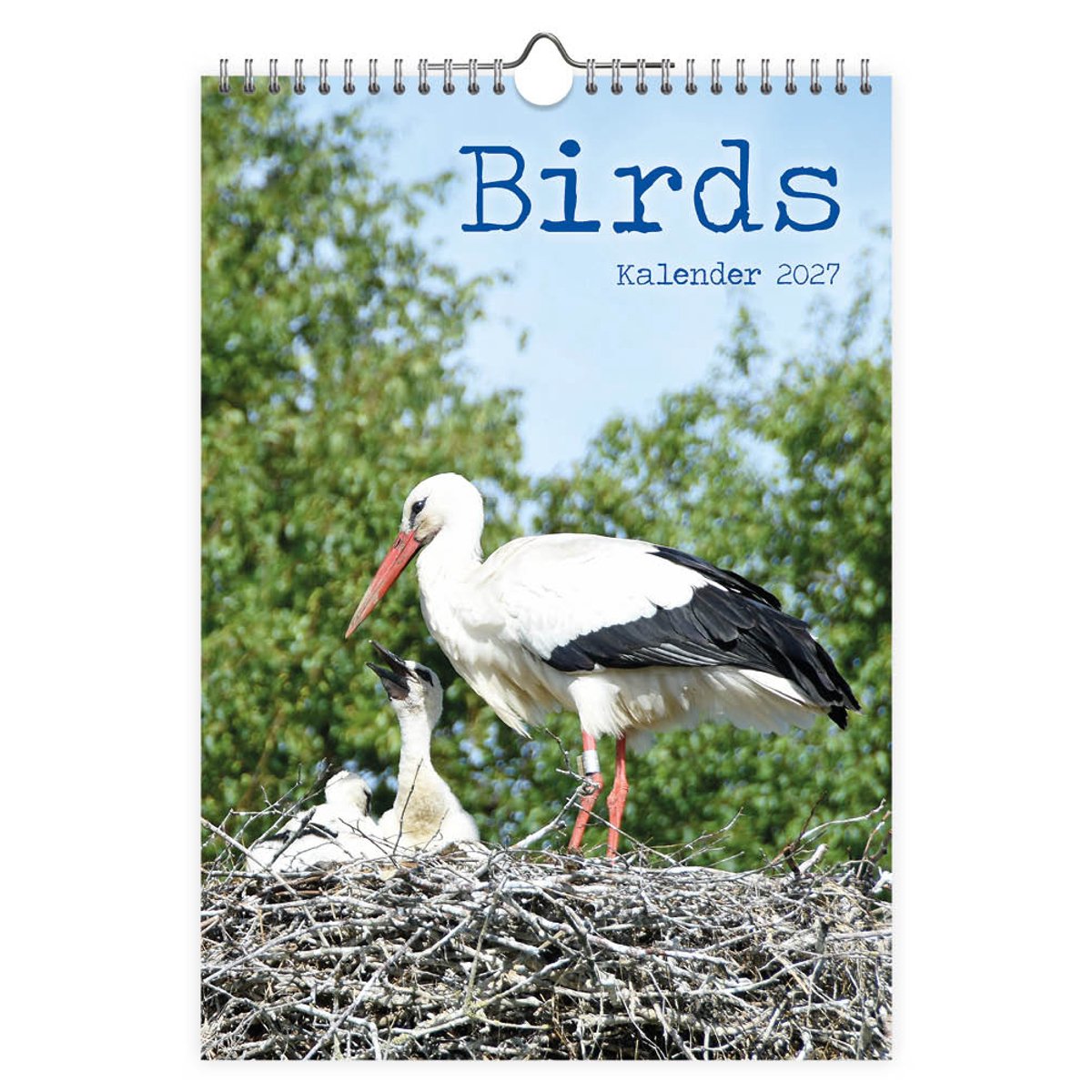 Calendrier des oiseaux Comello 2027