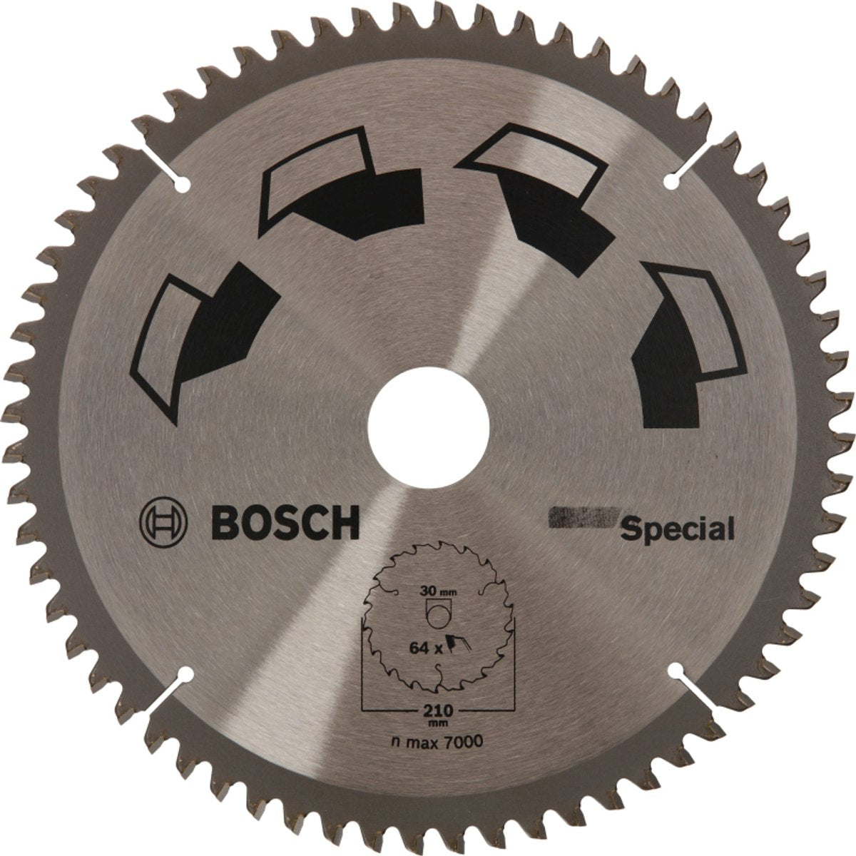 Lame de scie circulaire Bosch spéciale 210 x 30 x 2,5 mm