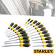 Stanley - jeu de tournevis - 20 pièces