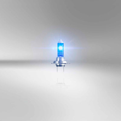 Lampe halogène Osram h7 12v 80w - blanc bleu glacier 5500k intense - cool blue boost - lot de 2