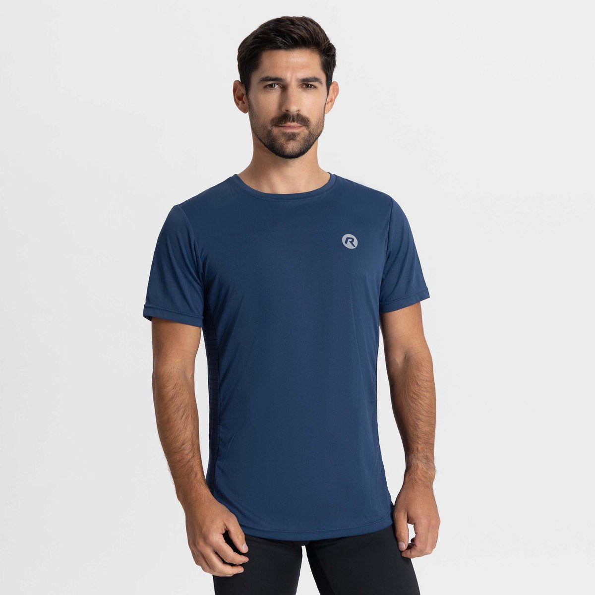 Rogelli core chemise de course homme - manches courtes - bleu - l
