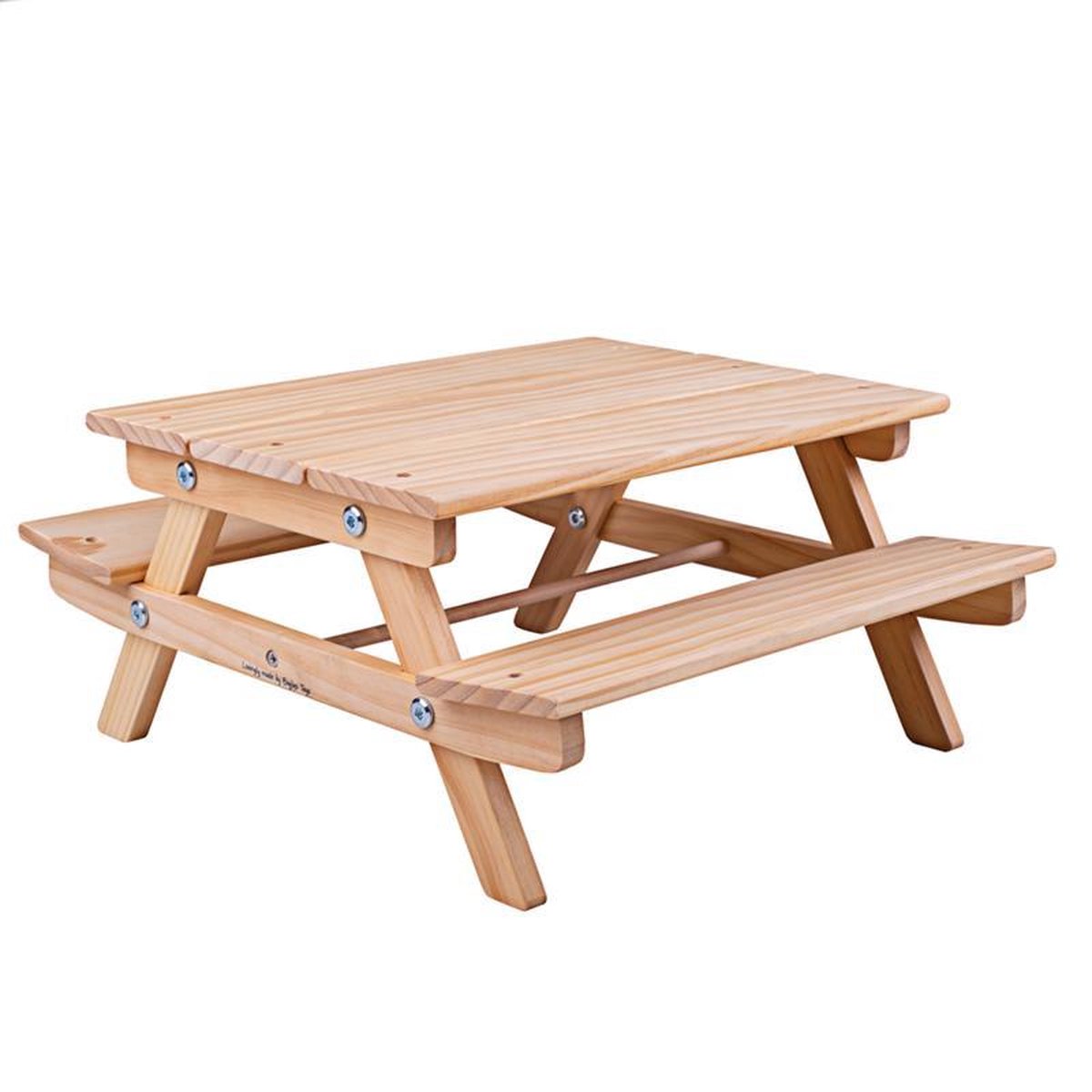 Meuble de poupée Bigjigs table de pique-nique hauteur 27cm