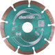 Makita diamak - disque à tronçonner diamanté - pour béton, marbre, ardoise, brique tendre, pierre de ciment - 115 mm