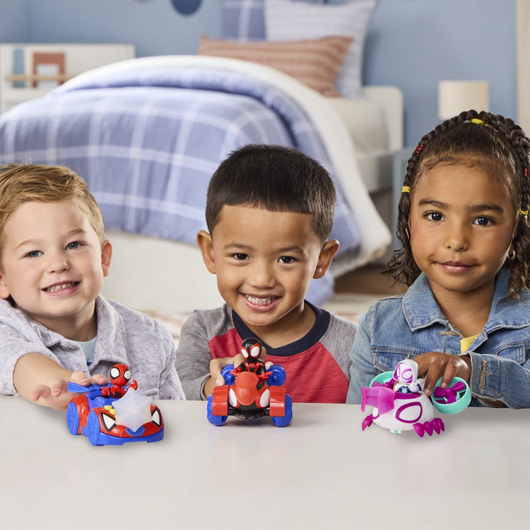 Marvel Spidey et ses incroyables amis - Pack de 3 véhicules Spidey