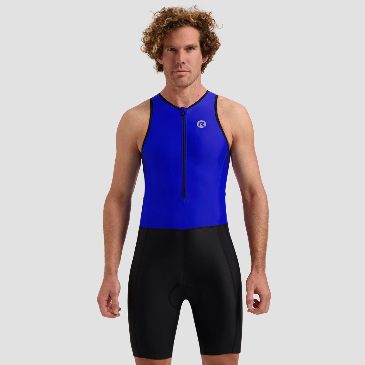 Rogelli florida trifonction homme et femme - sans manches - noir bleu - s