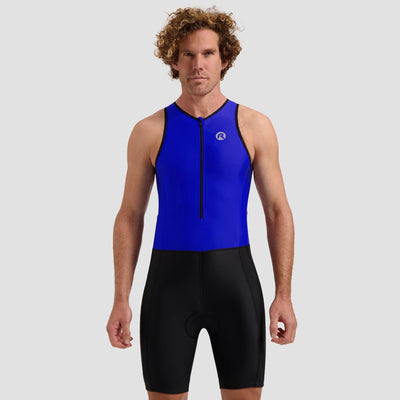 Rogelli florida trifonction homme et femme - sans manches - noir bleu - s