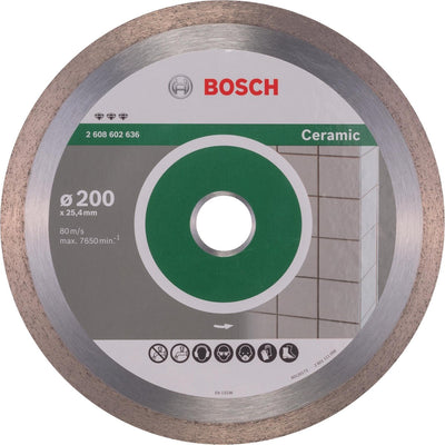 Bosch diamantschijf meilleure céramique 200 25,4