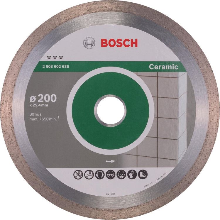 Bosch diamantschijf meilleure céramique 200 25,4