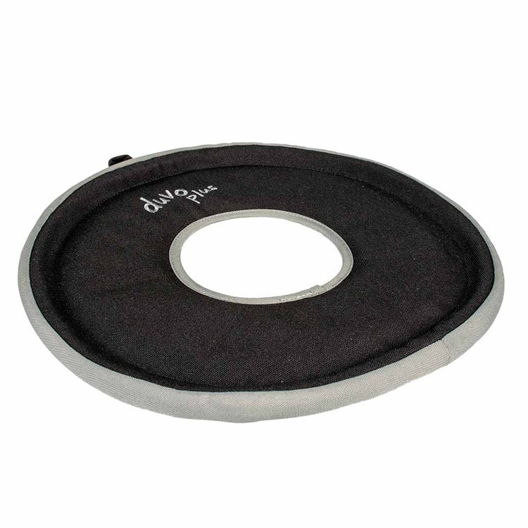 Duvo jouet pour chien de trail oxford dizzy disc 30,5x30,5x1,5cm gris