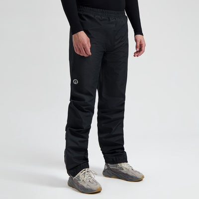 Rogelli commuter core pantalon de pluie unisexe - imperméable - noir - xxl