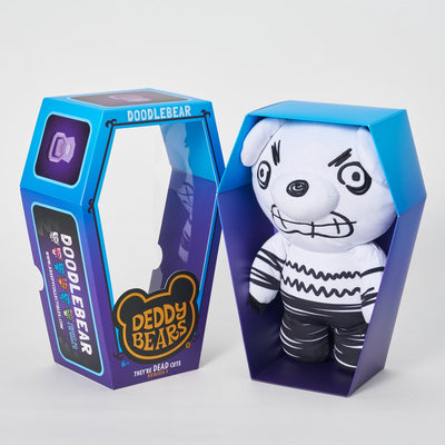 Ours Deddy - série 3 cercueil 30cm - doodlebear