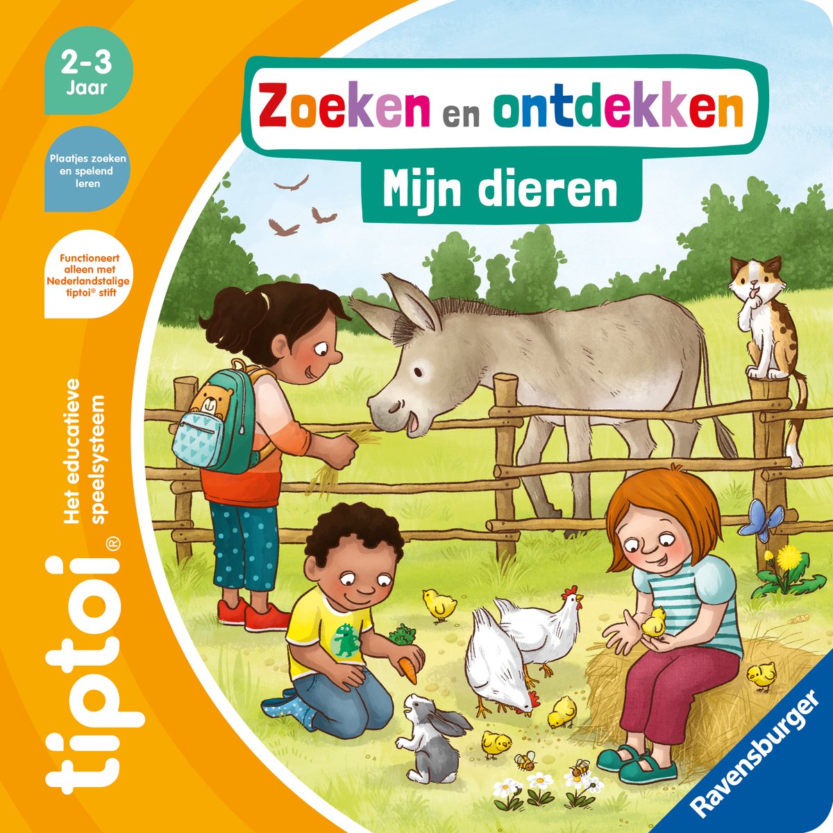 Ravensburger Tiptoi Recherche de livres et ids mes animaux