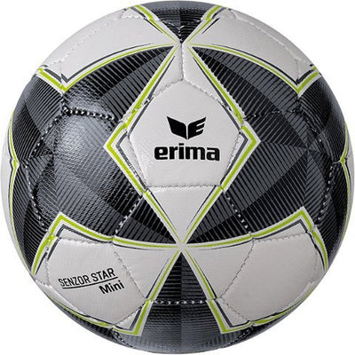 Mini ballon de match Erima Senzor Star - gris noir | taille : 00