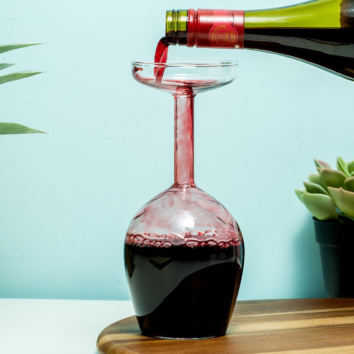 Verre à vin inversé Mikamax de