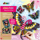 Avenir scratch and craft - papillons - avec cure-pipes - jeu créatif - 3+