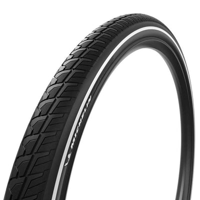 Pneu Michelin 28” – city touring – taille etrto : 55-622 – noir