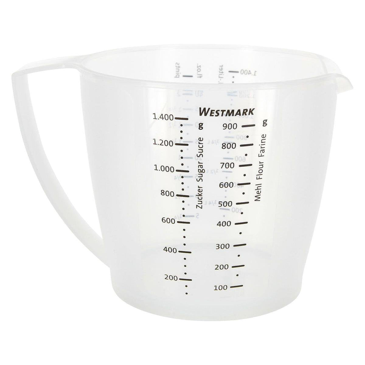 Plastinox westmark verre doseur - plastique - 1,4l