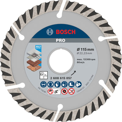 Disque diamant Bosch universel 115 22.23