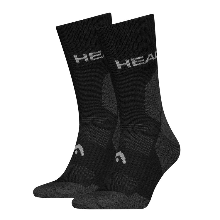 Head - unisexe - chaussettes de sport de randonnée - tous climats - pack de 2 - taille 43-46