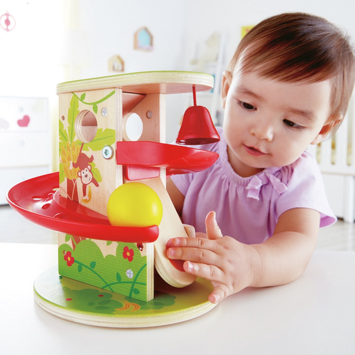 Hape jungle presse et glisse