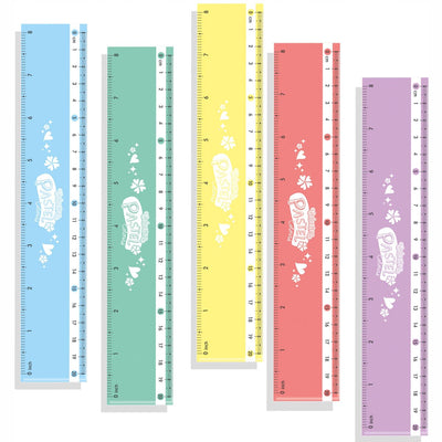 Règle pastel Colorino 20 cm - couleur aléatoire