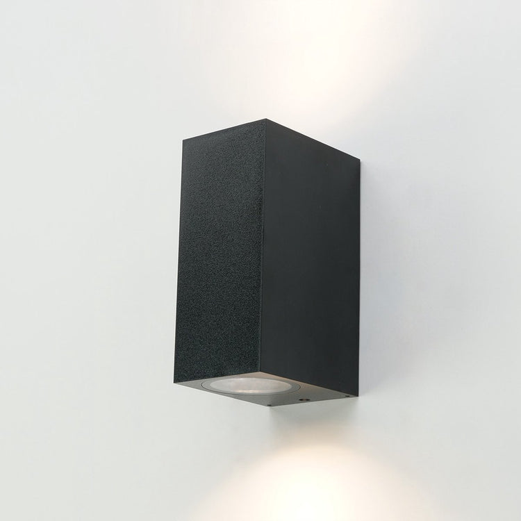 Eglo scogliera-e applique extérieure et intérieure - gu10 - 14 cm - noir