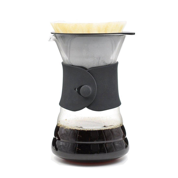 Carafe goutte à goutte Hario v60 - taille 02 - avec papier filtre goutteur v60 - verre résistant à la chaleur