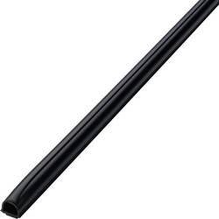 Inofix cablefix flexible 2201 noir (8x7mm) autocollant (4x1m) (nouveau maintenant aussi en 10mm)