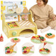 Classic World World Wooden Pizza Oven Play Set, 7DLG.