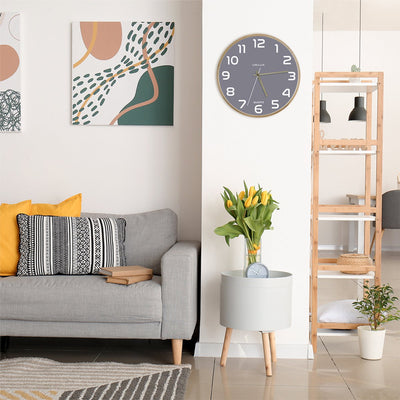 Horloge baltique Unilux bois rose
