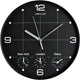 Unilux sur horloge - gris métallisé blanc
