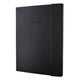 Carnet Sigel - conceptum pure - a4+ - noir - couverture rigide - 194 pages - 80 grammes - diamant - avec fermeture magnétique - si-co141