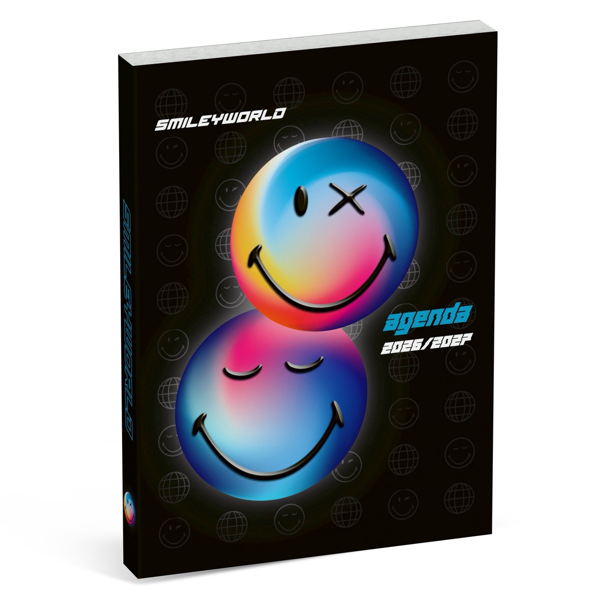 Agenda scolaire mondial Smiley international - imagination virtuelle - avec pages intermédiaires