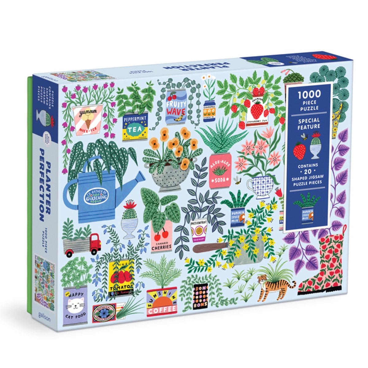 Planter perfection Puzzle de 1000 pièces avec pièces façonnées