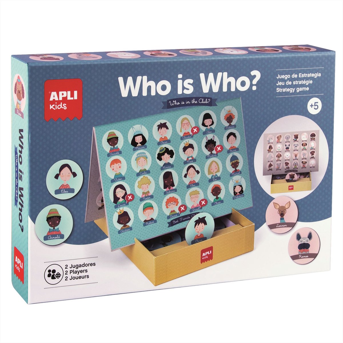Apli enfants qui est qui jeu