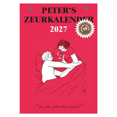 Calendrier détachable Peter van Straten 2027