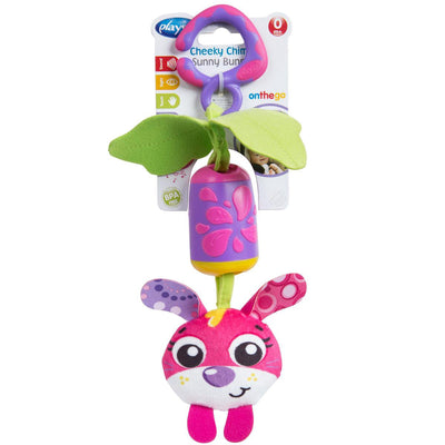 Playgro carillon effronté lapin ensoleillé - jouet suspendu - jouet pour landau - jouets pour bébé - jouets pour bébé avec son - accessoire pour landau - accessoire pour poussette - jouets éducatifs - animal en peluche - jouets pour bébé avec musique