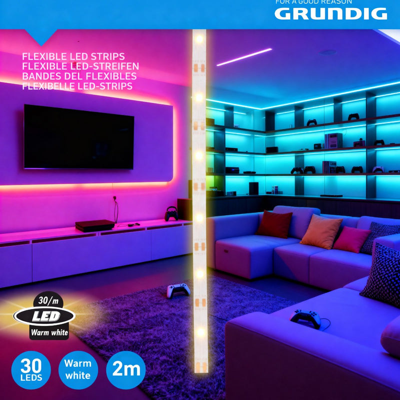 Bande LED Grundig 30 LED, 2m