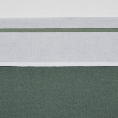 Drap de berceau Meyco - vert forêt - 100x150cm - 0,3 tog