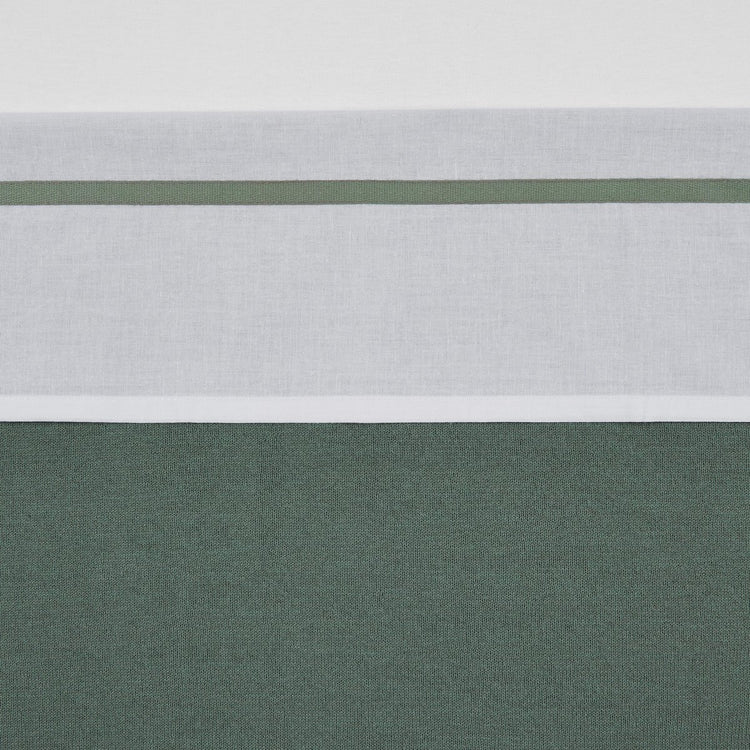 Drap de berceau Meyco - vert forêt - 100x150cm - 0,3 tog
